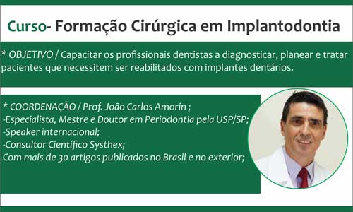 Formação Cirúrgica em Implantodontia