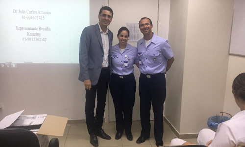 Aula do Prof. João Carlos Amorim na Aeronáutica em Brasília - DF