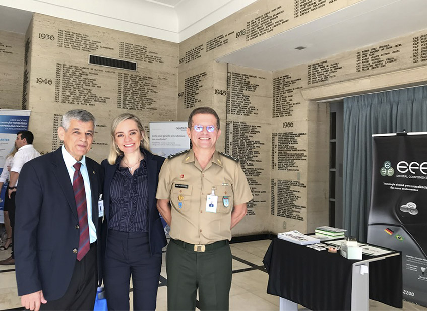 Participação da Systhex no Encontro de Odontologia Militar no IME - RJ