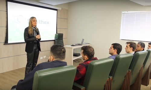 Meeting na Fábrica Systhex em agosto