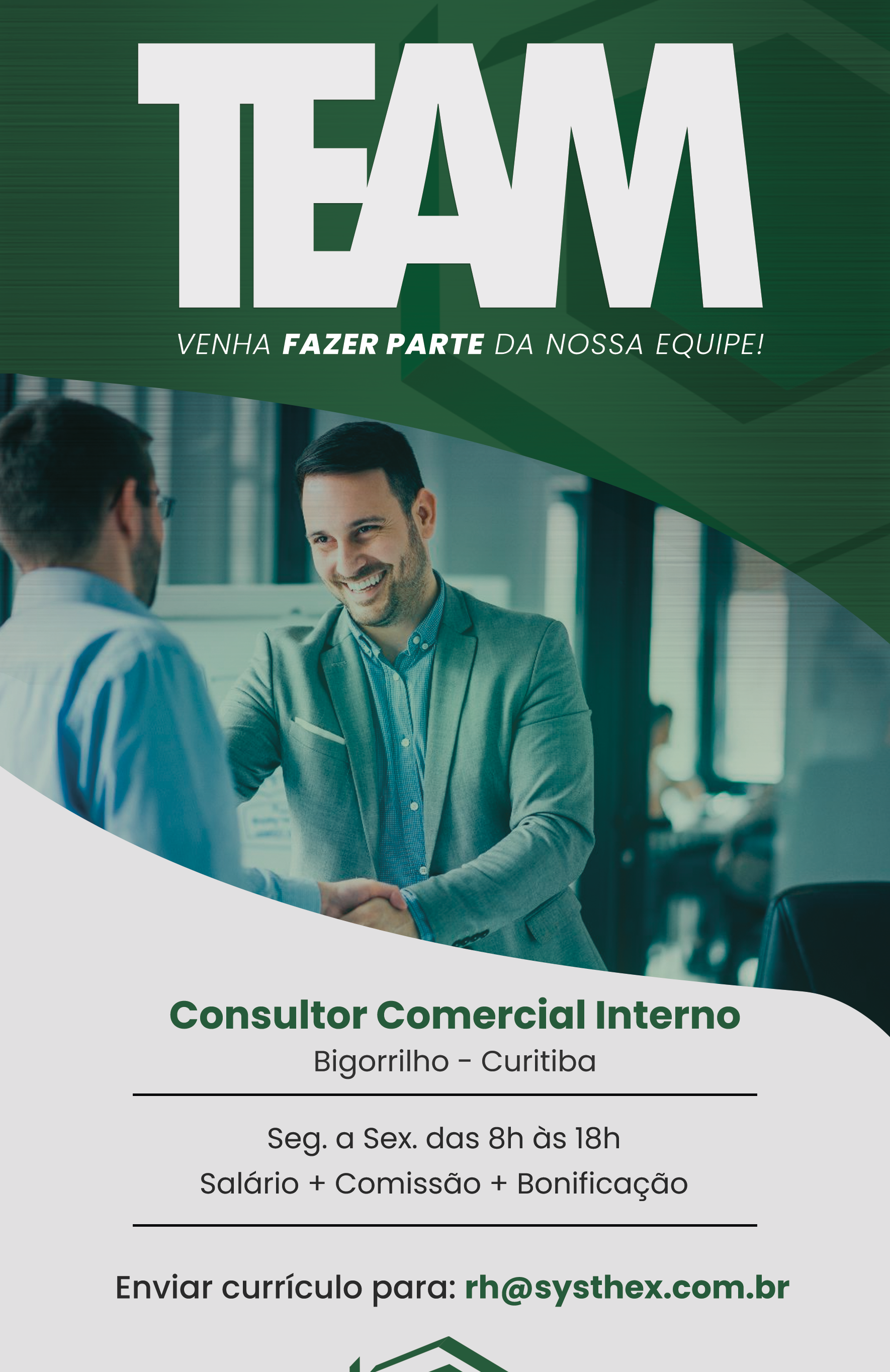 consultor comercial interno